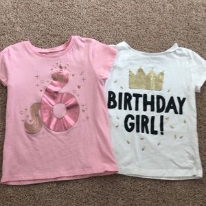 Two girls birthday shirts 🥳